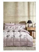 Özdilek Ranforce Çift Kişilik Uyku Seti-Toile De Jouy Pudra - 2