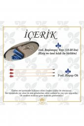 Geleneksel Okçuluk Başlangıç Yayı (3 ok + zihgir) - 2