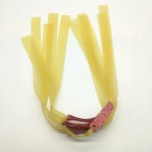 Avcı Sapan Yedek Kauçuk Lastik Deri Hazne Slingshot 3 Adet - 1