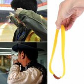 Avcı Sapan Yedek Kauçuk Lastik Deri Hazne Slingshot 3 Adet - 2