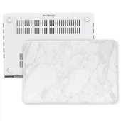 Macbook Pro Kılıf 15 inç Mermer (Touchbarlı 15" Pro) A1707 A1990 ile Uyumlu - 1