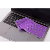 Macbook Pro Klavye Koruyucu (UK-EU İngilizce) Touchbarlı A1706 A1989 A2159 A1707 A1990 ile Uyumlu - 5