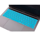 Macbook Pro Klavye Koruyucu (UK-EU İngilizce) Touchbarlı A1706 A1989 A2159 A1707 A1990 ile Uyumlu - 9