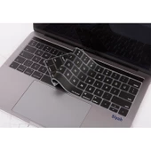 Macbook Pro Klavye Koruyucu (US to TR) Touchbarlı 13inç A1706 A1989 A2159-15inç A1707 A1990 ile Uyumlu - 3