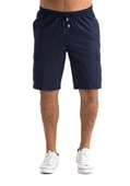 Gabardin Lastikli Erkek Şort Lacivert Lcvt 2XL Lacivert - 6
