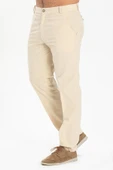 Keten Erkek Pantolon Krem Krm 40 Krem - 4