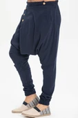Özgür Şile Bezi Yazlık Şalvar Lacivert Lcvt L/XL Lacivert - 4