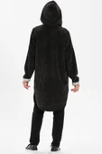 Eylül Fitilli Kadife Ceket Siyah Syh 2XL-3XL Siyah - 2