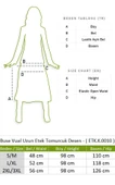 Buse Vual Uzun Yazlık Etek Tomurcuk Desen Mor 6163 2XL-3XL Mor - 4