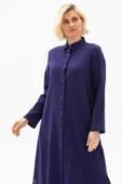 Edanur Şile Bezi Yazlık İkili Takım Mor Mor 2XL Mor - 3