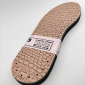 1 ÇİFT  ÜÇ KATMANLI  PATİK TABANI TİMSAH DESEN   RASİM UYAR - 1