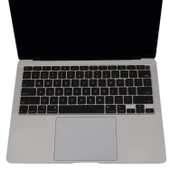 Macbook Air M1 13.3inç Klavye Koruyucu TouchID'li (US-ABD İngilizce) A2179 A2337 ile Uyumlu - 4