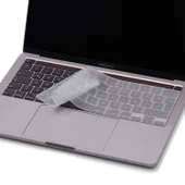 Macbook Pro Klavye Koruyucu 13inç M1-M2 (Türkçe Q) Touchbarlı A2251 A2289 A2338 A2141 ile Uyumlu - 5
