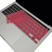 Macbook Pro Klavye Koruyucu 13inç M1-M2 (Türkçe Q) Touchbarlı A2251 A2289 A2338 A2141 ile Uyumlu - 3