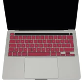 Macbook Pro Klavye Koruyucu 13inç M1-M2 (Türkçe Q) Touchbarlı A2251 A2289 A2338 A2141 ile Uyumlu - 9
