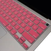 MacBook Air 13 Klavye Koruyucu A2337 A2179 Türkçe Baskılı US İngilizce Enter Ultra İnce Silikon - 7