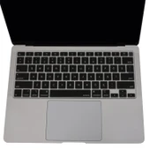 MacBook Air 13 Klavye Koruyucu A2337 A2179 Türkçe Baskılı US İngilizce Enter Ultra İnce Silikon thumbnail 4