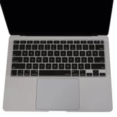 MacBook Air 13 Klavye Koruyucu A2337 A2179 Türkçe Baskılı US İngilizce Enter Ultra İnce Silikon - 4