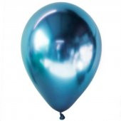 12" Krom Balon Mavi - 1