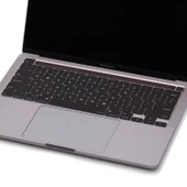Macbook Pro Klavye Koruyucu M1-M2 13inç (US-ABD İngilizce) Touchbarlı A2338 A2289 A2251 A2141 Uyumlu - 5