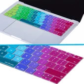 Macbook Pro Klavye Koruyucu (UK-EU İngilizce) 12inç A1534 - 13inç A1708 ile Uyumlu Dazzle - 5