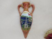 Amfora Kulplu Seramik Türk Bayraklı Türkiye Kemer Yazılı Ev Dekorasyonu - 1