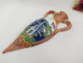 Amfora Kulplu Seramik Türk Bayraklı Türkiye Kemer Yazılı Ev Dekorasyonu - 3