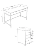 Midoser Çalışma Masası Seti - Yeşil - 5