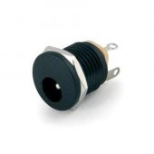 Adaptör Fişi - Dişi Yuvarlak Somunlu Şase 2.1 mm (IC-257) - 1