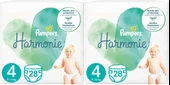 Prima Pampers Harmonie Bebek Bezi Beden:4 (9-14KG) Maxi 56 Adet Ekonomik Ultra Fırsat Pk thumbnail 1