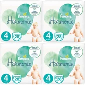 Prima Pampers Harmonie Bebek Bezi Beden:4 (9-14KG) Maxi 112 Adet Avantaj Ultra Fırsat Pk thumbnail 1