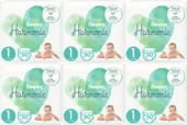 Prima Pampers Harmonie Bebek Bezi Beden:1 (2-5Kg) Yeni Doğan 300 Adet Eksta Ultra Fırsat Pk thumbnail 1
