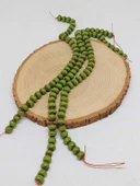 Yeşil Renk Sırlı Seramik Boncuk Dizi 8-9mm/29cm (54292) thumbnail 1