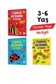 Yükselen Zeka Yayınları  Yükselen Zeka Yayınları 3-6 Yaş Parmak Boyama Kitabım (parmak Boya Ve Keçeli Kalem Seti Hediyeli) - Yükselen Zeka - 1