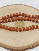 Taba Renk Sırlı Seramik Boncuk Dizi 8-9mm/30cm (54296) thumbnail 3