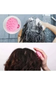 BabyLondy  BabyLondy Duş Tarağı Yumuşak Silikon Saç Yıkama Saç Derisi Masaj Tarağı - 3