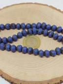 Mavi Renk Sırlı Seramik Boncuk Dizi 8-9mm/29cm (54298) thumbnail 3