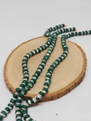 Yeşil Renk Sırlı Seramik Boncuk Dizi 8-9mm/29cm (54304) thumbnail 1