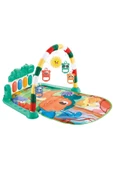 BabyLondy  BabyLondy Dinozorlu Güneşli Piyanolu Bebek Oyun Halısı Eğitici Oyuncak Mavi - 1