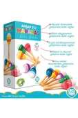Circle Toys  Circle Toys Ahşap 2'li Marakas Seti - Ritmi Yakala - 3