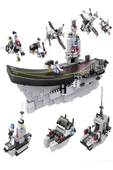BabyLondy  BabyLondy Uçak Gemisi Yapboz Seti 751 Parça Puzzle Çocuk Oyun Seti - 1