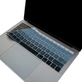 Laptop Macbook Pro Klavye Koruyucu (US to TR) 13inç A1708 -13inç A1534 ile Uyumlu Ombre thumbnail 1