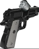 Gonher 8 li Siyah Mantar Koleksiyon Polis Tabancası - 3