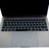 F Klavye Laptop Macbook Pro Kılıf DaktiloTip Baskı 12inç A1534-13inç A1708 ile Uyumlu thumbnail 3