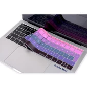 Laptop Macbook Pro Klavye Koruyucu Ombre (Türkçe Q) A1534 A1708 ile Uyumlu - 3