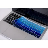 MacBook Klavye Koruyucu UK İngilizce Ombre Silikon İnce Yıkanabilir Koruma – A1534 A1708 Uyumlu thumbnail 3