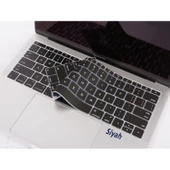 Laptop Macbook Pro Klavye Koruyucu (US-ABD İngilizce) 12inç A1534 - 13inç A1708 ile Uyumlu - 3