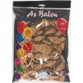 12" As Metalik Balon Altın - 1
