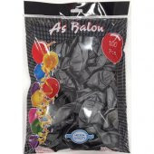 12" As Metalik Balon Gümüş - 1