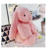 HEDİYELİ- Uyku Arkadaşım Uzun Kulak Bunny Peluş Tavşan 65 cm thumbnail 8